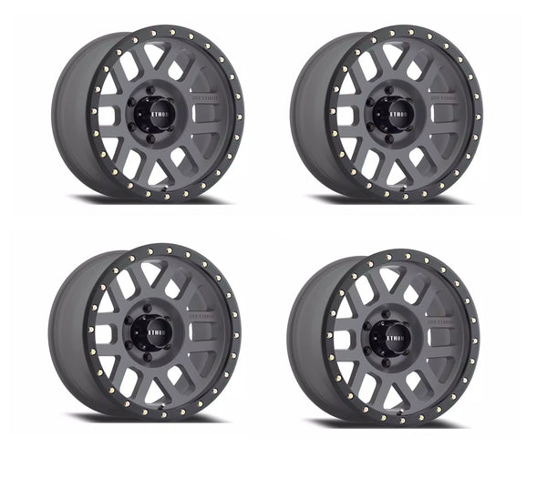 Method MR30989016818  Race Wheels 309 Grid Titanium/Black Street Loc 18x9" 6x135", 18mm offset 5.75" Backspace