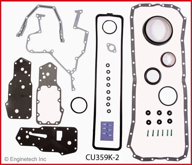 Engine Rebuild Overhaul Kit for 1998-2002 Dodge Non-HO Cummins Diesel L6 24V VIN "6"