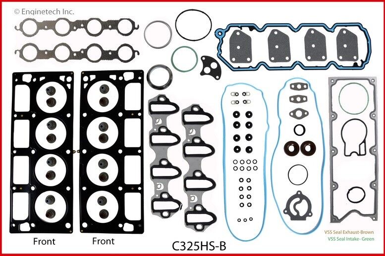 Enginetech RMC325AP Remain Rering Overhaul Kit 2001-2013 Chevrolet Gen III IV 5.3L