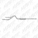 MBRP 2014 Chevy/GMC 1500 Silverado/Sierra 4.3L V6/5.3L V8 Dual Split Rear T409 3in Cat Back Exhaust