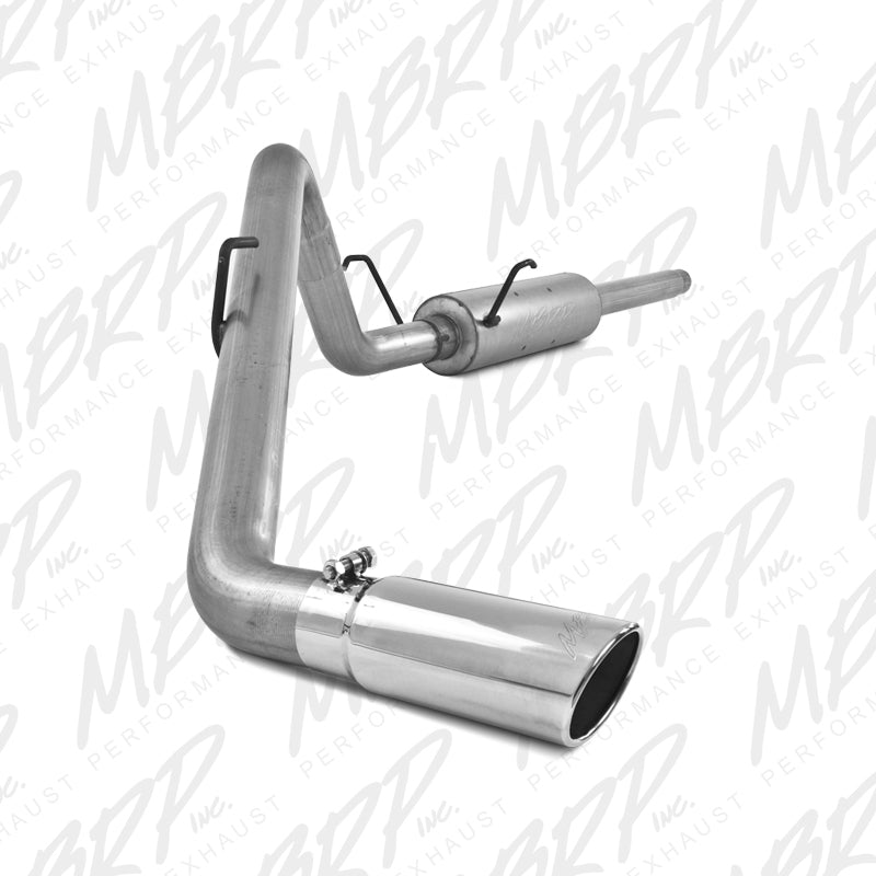 MBRP S5104AL 3" Aluminized Cat Back, Single Side for 2004-2005 Dodge Ram Hemi 1500 5.7L SC/CC-SB