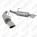 MBRP 05-10 Ford Mustang GT 5.0/Shelby GT500 Dual Mufflers Axle Back Split Rear AL