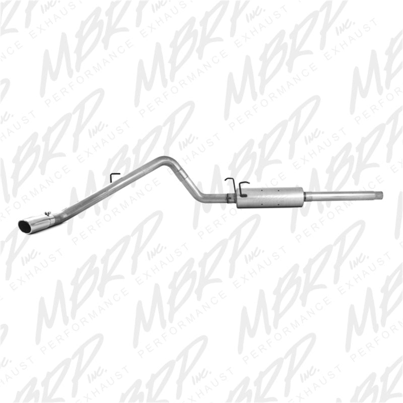 MBRP S5104AL 3" Aluminized Cat Back, Single Side for 2004-2005 Dodge Ram Hemi 1500 5.7L SC/CC-SB