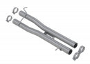 MBRP S5155304 3" Muffler Bypass, T304 Stainless Steel, Race Profile for 2021-2024 RAM TRX 6.2L HEMI