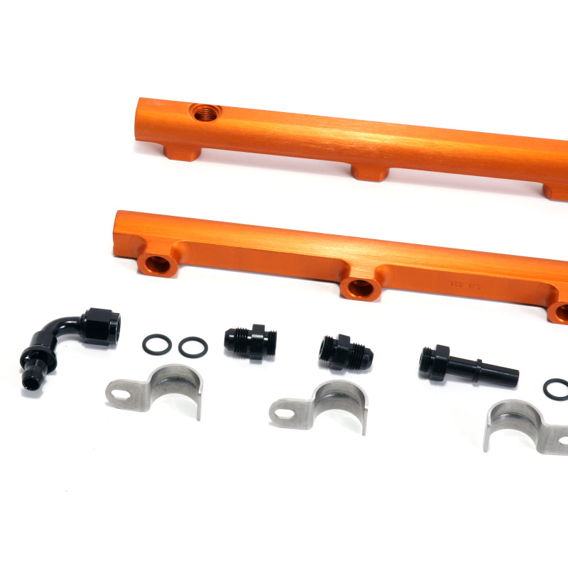 BBK 5019 High Flow Billet Aluminum Fuel Rail Kit (Car) for 2005-2014 Dodge Hemi 5.7 6.1