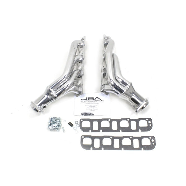 JBA 1968SJS Cat4Ward Header for 2015-2020 Chrysler 6.2/6.4L HEMI 1 7/8in Primary Silver Ctd