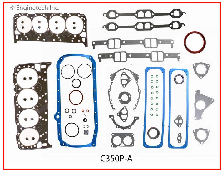 Enginetech RCC350LP Engine Rebuild Kit for 1994-1997 Chevrolet LT1 5.7L